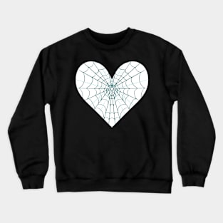 Spider Web Heart V13 Crewneck Sweatshirt